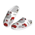 thumbnail image 2 of Lsque Rabbit And Hedgehog Pattern Womens Comfort Cotton on Scuff With Memory Foam and Anti-skid Sole Slipper-44/45, 2 of 7