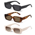 thumbnail image 1 of Gafas de sol JASPIN Y2K Rectangulares UV400 para mujeres y hombres, 1 of 6