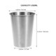 thumbnail image 2 of UPGRATOR Vaso Metálico De Acero Inoxidable 304 Ideal Para Bebidas Frías Y En Exteriores, 2 of 8