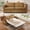 72.8" Full Brown, variant on FFH 81.9" Sofa Bed King, 3 in 1 Convertible Sleeper Sofa, Pull Out Sofa Bed with 3 Pillows, Modern Velvet 3-Seater Couch for Living Room, Camel