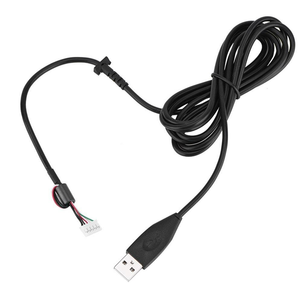 Mgaxyff Mouse Cable Replacement,USB Mouse Cable Line Wire Replacement