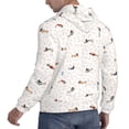 thumbnail image 3 of Hoodies for Men - Dachshund Dog Puppy Bone Long Sleeve Comfrt Men'S Fashion Hoodies & Sweatshirts, Sweatshirts for Men Hoodies Pullover Clothing Clothes with Pouch, 3 of 7