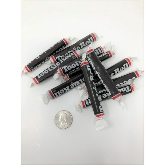 Tootsie Rolls Long Twist Chocolate 5 pound tootsie roll wrapped bulk candy