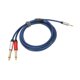 thumbnail image 2 of Cable estéreo macho, cable de audio de 3,5 mm a 2x Cable de audio compacto y liviano, 2 of 8