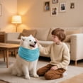 thumbnail image 5 of Cooling Pet Scarf with Buttonholes, Summer Ice Neck Wrap for Small Medium Large Dogs, Breathable Cold Scarf for Outdoor Walks, 5 of 5