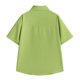 thumbnail image 3 of pstuiky camisetas de hombre, Camisa de manga larga vintage informal de color liso con solapa y botones para hombre ropa de hombre xxl, 3 of 3