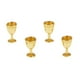 thumbnail image 1 of 1:12 set four muñecos de metal dorado, 1 of 9