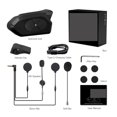 thumbnail image 2 of Motorcycle Intercom 1500M 4 Riders Group Intercomunicador 4-way Full-duplex BT5.1 Interphone IP65 Music Sharing+ FM, 2 of 7