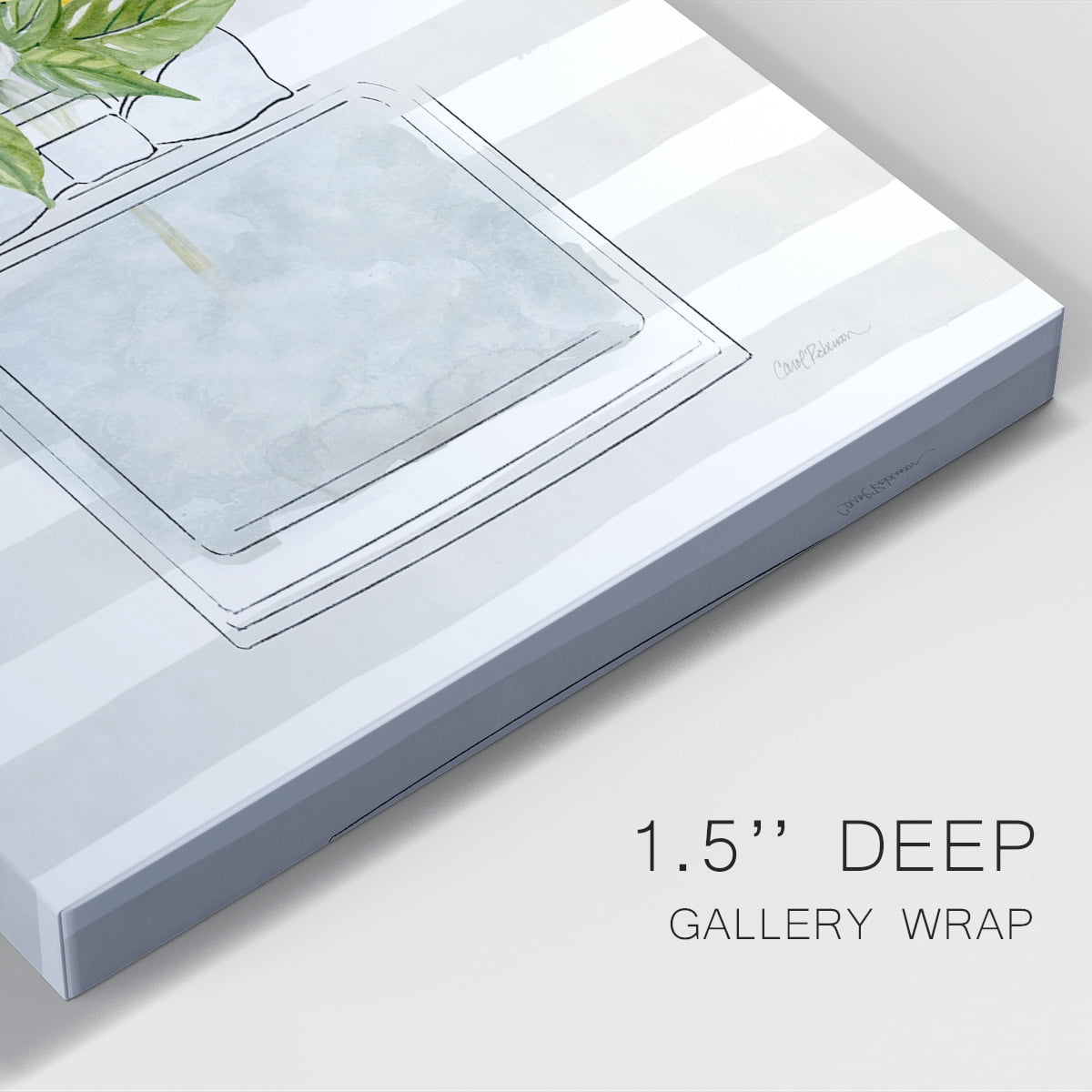 Sunflower Perfume II Premium Gallery Wrapped Canvas - Ready to Hang