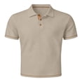 thumbnail image 5 of Polo Shirts for Men Summer Lightweight Short Sleeve Lapel Collar Business Casual T Shirts Golf Shirt, 5 of 8
