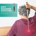 thumbnail image 3 of Itch Relief Scratcher Massage Tool Extendable Back Scratcher A8E8 Massager F1U5, 3 of 9