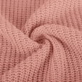 thumbnail image 6 of Kmdttou Women's Summer Fashion Plus Size Solid Color Knitted Long Sleeved Semi High Neck Loose Casual Dress,Women's Long Dresses Flowy Maxi for Beach, 6 of 6