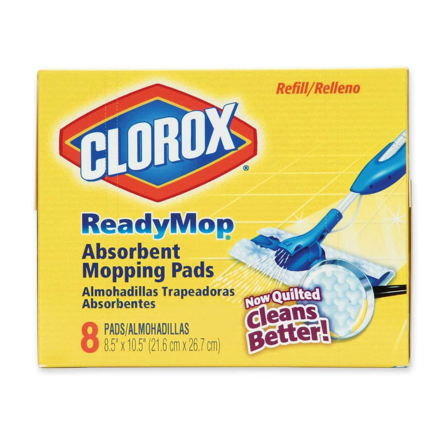 Clean Co Microfiber Mop Pad Refill For Swiffer WetJet Clorox Ready Mop Libman 
