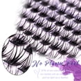 thumbnail image 2 of Extensiones de pestañas EHSZM Beauty Wispy D Curl 14 mm Lash Clusters, 2 of 6