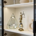 thumbnail image 6 of Lady Justice Statue, Vintage Home Decor, Law Office Decor Resin Figurine, Scales of Justice Decor 3D Desk Ornament, Lawyer Gifts for Women Sliver Finish, 6 of 6