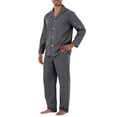 thumbnail image 2 of HAJWOH Button Front Men's Pajama Sets - Soft Comfortable Sleepwear for Home for Sleep and Relaxation, 2 of 5