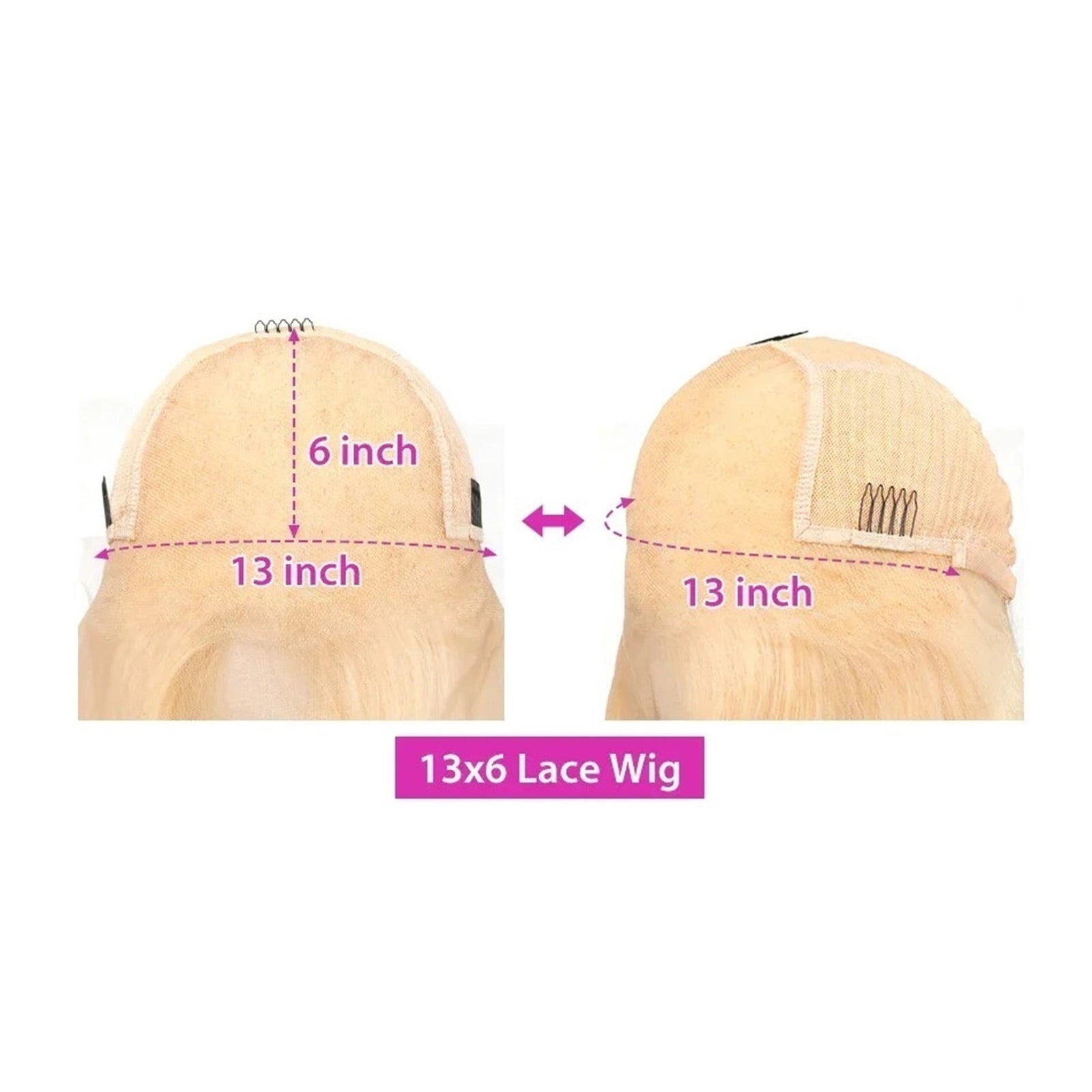 13X6 Blonde Body Wave Human Hair Wigs Hd Lace Front Wigs 250 Density for Women Pre Plucked