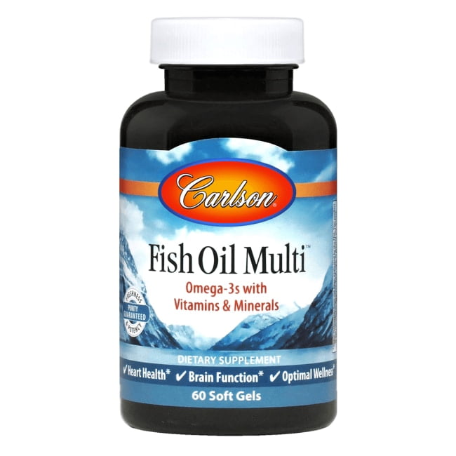 Carlson Fish Oil Multi 60 Sgels