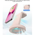 thumbnail image 5 of ETEPEHI Wireless Charging Station: 3 in 1 Wireless Charger Compatible for iPhone iWatch Airpods -Pink, 5 of 7