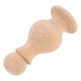 thumbnail image 1 of OULII Wood Finials For Bedposts Solid Wood Decorative 1Pcs Roman Bridge Design For Home Decor, 1 of 7