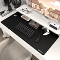 thumbnail image 2 of ATTACK SHARK CM02Pro Gaming Mouse Pad XXL Speed Esports Desk Mat Waterproof Surface Stitched Edges Anti-Slip Rubber Base 35.43” x 15.75” x 0.16”,Black, 2 of 10