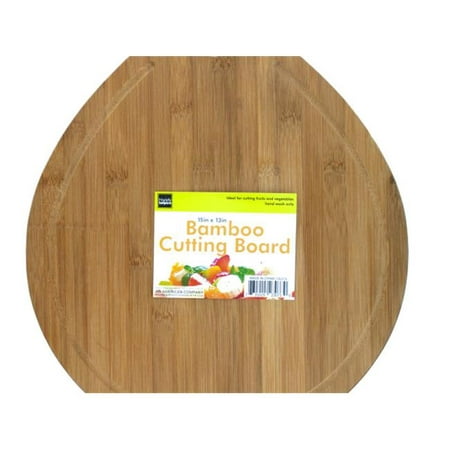 Bulk Buys OL515-3 Waterdrop Shape Bamboo Cutting Board - 3