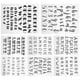thumbnail image 1 of Clear Silicone , Transparent , Reusable Photo Album  8Pcs For Card Making DIY Drawing Scrapbooking Hand Account Craft ANGGREK Decoration Stamp, 1 of 8
