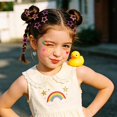 thumbnail image 6 of 18 Pcs Star Hair Clips Y2K Style Non-Slip Snap Hair Barrettes Assorted Sizes Hair Accessories Blue Metal Hair Clips for Girls Women(A), 6 of 7