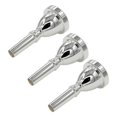 thumbnail image 1 of 3X Grande Bouche Grande Prise Embouchure TUBA Embouchure Plaquée Argent Basse Grande Embouchure, 1 of 6