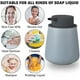 thumbnail image 5 of Dispensador de jabón de manos en loción de cerámica, fácil de presionar la bomba, dispensador de desinfectante de manos para baño rellenable, 5 of 5
