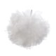 thumbnail image 3 of Kit de manualidades con flores de tul y pompones para colgar, 25 cm (9,8") Blanco, 3 of 8