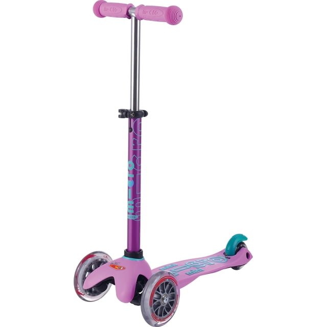 Mini Trottinette Micro de Luxe à 3 Roues, à Inclinaison pour Diriger, Conçue en Suisse pour Enfants, 2 à 5 Ans (Lavande)â¦