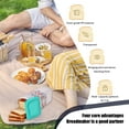 thumbnail image 7 of Dvkptbk Airtight Bread Storage Containers Bread Box Plastic Reusable Loaf Cake Clear Bread Dispenser Fresh Bread Organizer Bin, 7 of 7