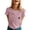 Pink, variant on Bibifish Womens T-Shirts Spring Summer Cute Bee Printed Crew Neck Tee Tops Loose Fit Short Sleeve Lightweight Soft Casual Daily Wear Tshirts