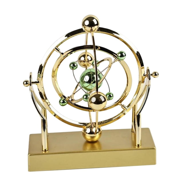Juguete de escritorio con movimiento, pelotas de balanceo, escultura de equilibrio, máquina de movimiento artístico, modelo de juguete científico para