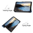 thumbnail image 4 of Allytech New Galaxy Tab A 8.0 Case 2019 Model SM-T295 T290, Premium PU Leather Trifold Stand Lightweight Magnetic Folio Style Case Cover for Samsung Galaxy Tab A 8.0 2019 T290, Skyblue, 4 of 8