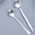 thumbnail image 3 of 10 Uds Demitasse cucharas de café expreso, cucharas de café con acabado satinado de acero inoxidable, minicucharillas, cucharas de azúcar, 3 of 5