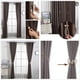 thumbnail image 4 of Clip de correa de cortina negra, clip de correa tejida decorativa para cortina, estilo europeo, 1 par, 4 of 5