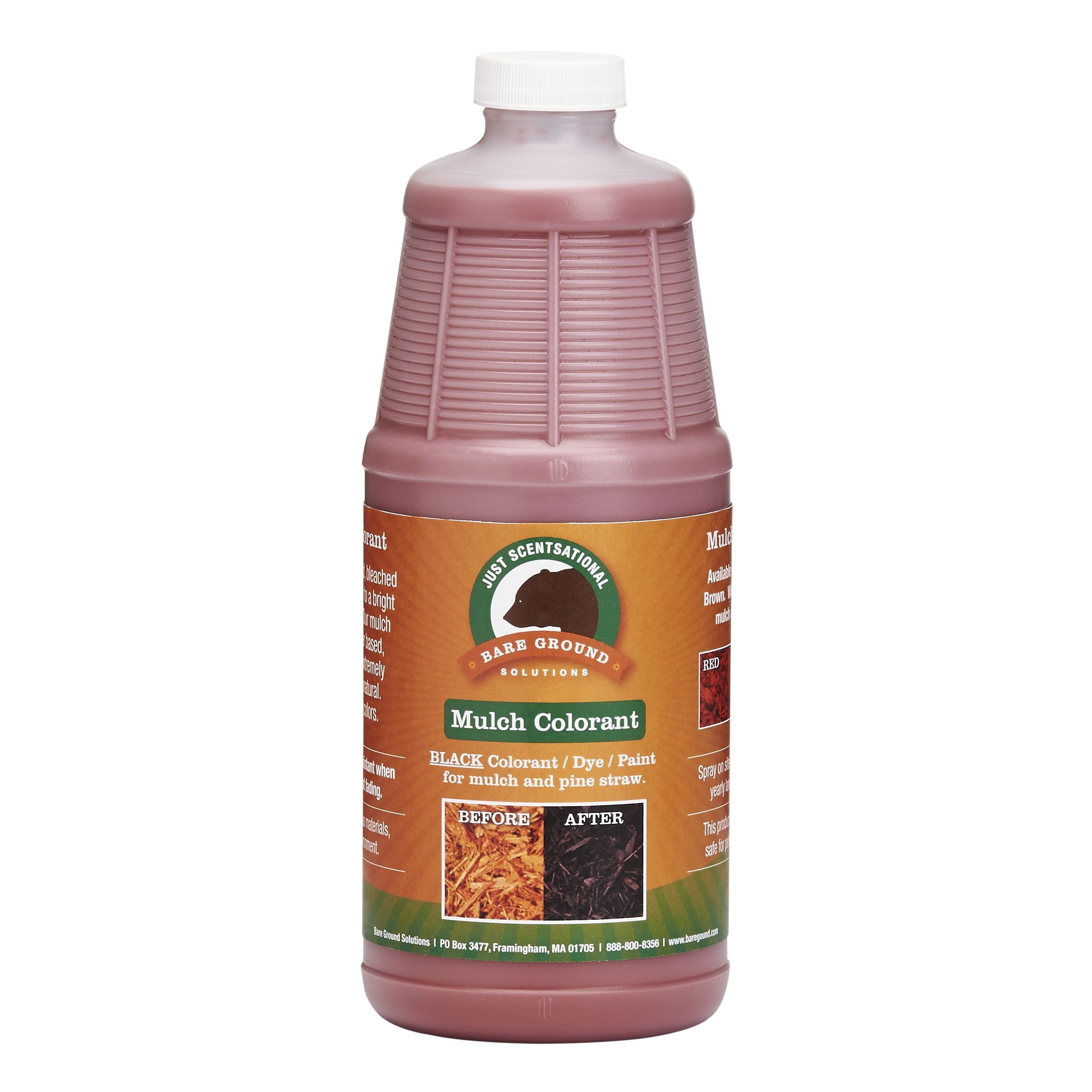 Just Scentsational Red Bark Mulch Colorant Concentrate Quart by Bare