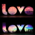 thumbnail image 4 of Led decorative lights string Valentine's Day marriage proposal love light box English letter modeling light,Good Material, 4 of 6