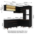 thumbnail image 3 of Cocina Integral Completa Modular Madesa Reims 367cm NM, 3 of 5
