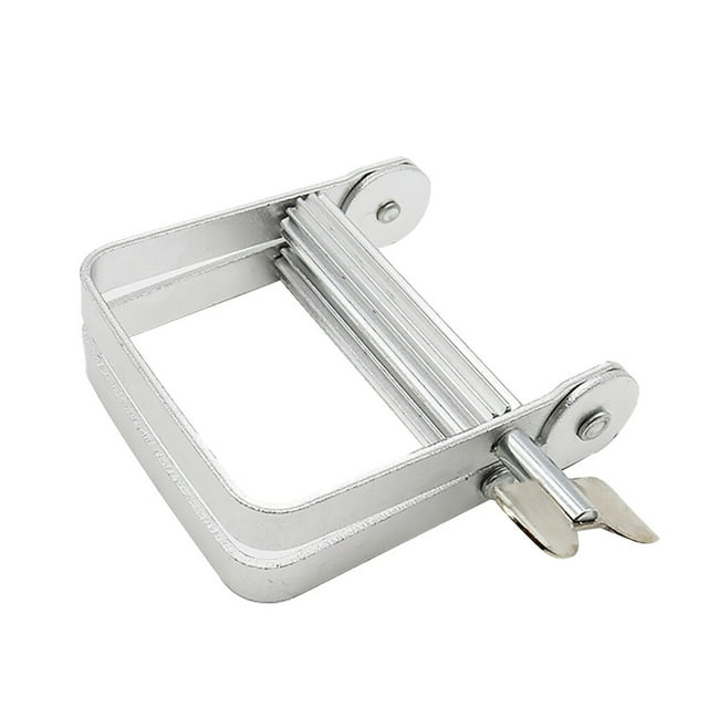 Aluminium Alloy Squeezer Toothpaste Dispenser Tube Wringer Squeezer Home Tube Hand Roller Tool, Type 1