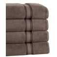 thumbnail image 3 of Lezeth Collection 4 Piece Super Soft Zero Twist Oversize Bath Sheet, 3 of 4