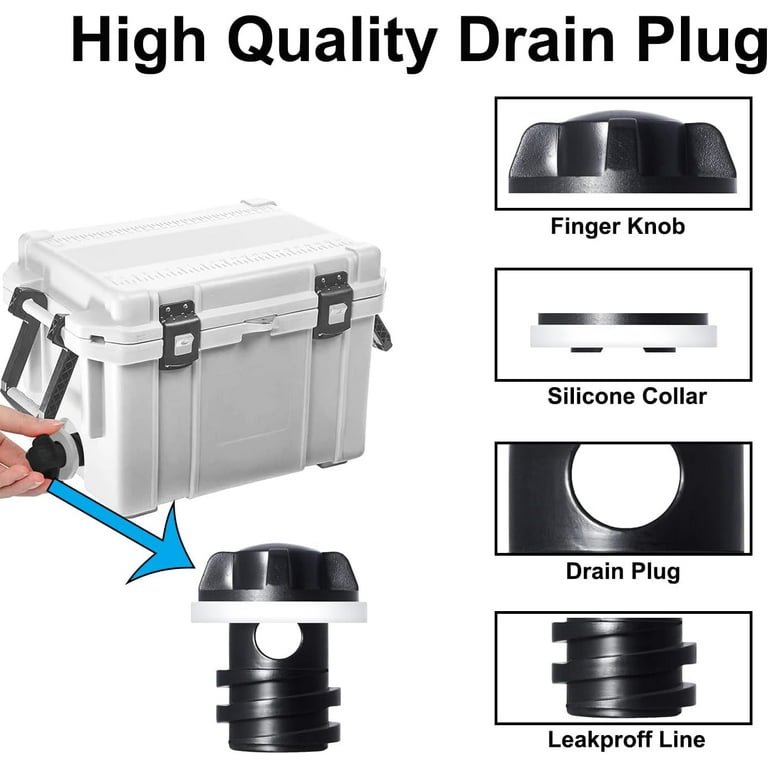 Rtic Coolers Yeti Replacement Drain Plug Cooler Drain Plugs