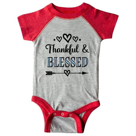 

Inktastic Thankful and Blessed Gift Baby Girl Bodysuit