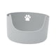 thumbnail image 1 of Bandeja de arena para gatos pequeños y grandes, lados altos, suministros para mascotas antisalpicaduras, caja de arena para inodoro frontal baja en , GRIS, 1 of 8