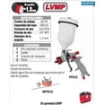 thumbnail image 2 of Pistola para Pintar Gravedad 600ml 1.3mm Urrea PPG13, 2 of 4