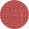 thumbnail image 1 of Ahgly Company Tapis d'Intérieur Lavables à la Machine, Carrés, Transitionnels, Rouges, 3 Pi Carrés, 1 of 7