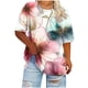 thumbnail image 1 of Camisetas de Manga Larga de las Mujeres Cuello Redondo Impreso Primavera/Verano Base Camiseta Casual Poliéster Ligero Suave Cómodo, 1 of 6