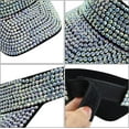 thumbnail image 7 of CoCopeaunt Bling Sun Visor Hat for Women Empty Top Sun Hat Girls Shiny Sun Hat Baseball Cap Rhinestone Cap Wide Brim for Tennis Golf, 7 of 7